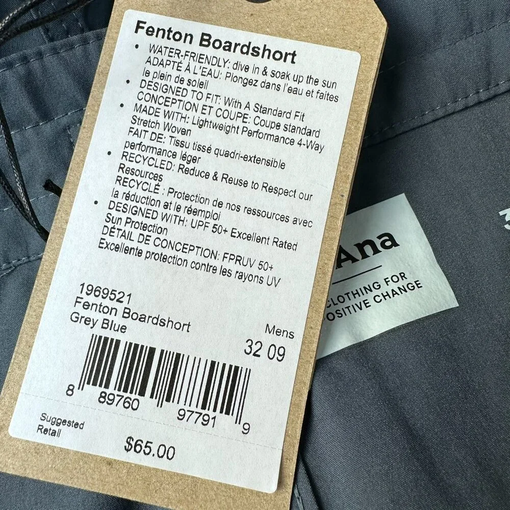 PrAna Men's Fenton Quick Dry UPF 50+ 9